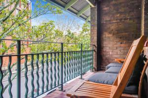 Μπαλκόνι ή βεράντα στο 3 Bedroom House- Millers Point Good for 8 Guests