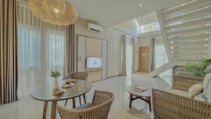 Istumisnurk majutusasutuses The Allure Villas Managed by Sahid