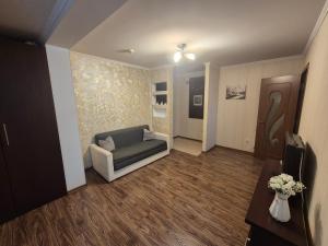 Χώρος καθιστικού στο Apartament confortabil
