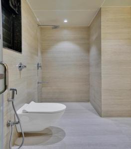 Koupelna v ubytování Hotel Sayba International