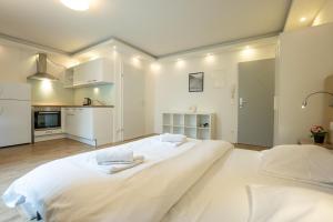 Voodi või voodid majutusasutuse Urban Studio with Queen-Size Bed, Self Check-in toas