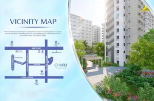 a map of the vicinity of a apartment building at 2BR Condo SMDC Charm Metro Manila in Manila