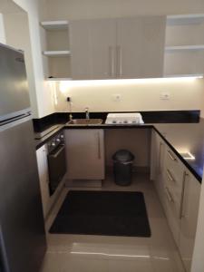 Η κουζίνα ή μικρή κουζίνα στο Nový soukromý apartmán