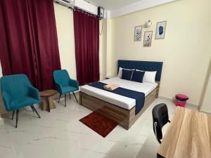Postel nebo postele na pokoji v ubytování Nestify Luxe Apartment