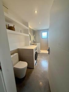 Koupelna v ubytování Appartement en rez-de-jardin