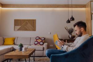 Posedenie v ubytovaní DivciCasa apartments Divčibare