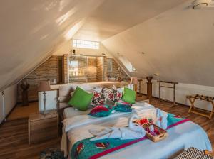 Postel nebo postele na pokoji v ubytování Ocean Bird & Wanita's Self Catering