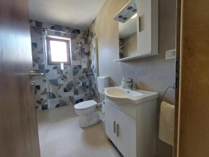 マリンスカにあるApartment Josipaのトイレと洗面台のある小さなバスルーム +23枚の写真