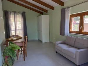 Χώρος καθιστικού στο Villa Nigro - Suite Zagare