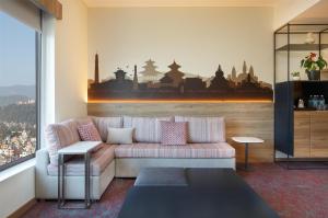 Χώρος καθιστικού στο Hyatt Centric Soalteemode Kathmandu
