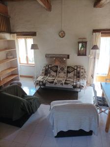 Postel nebo postele na pokoji v ubytování Gîte mas Jourdane en Haut Languedoc + 41 fotografií