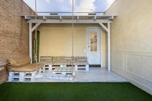 Balkón nebo terasa v ubytování Enjoybcn Coliseum Apartments