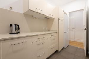 Kuchyň nebo kuchyňský kout v ubytování Enjoybcn Coliseum Apartments
