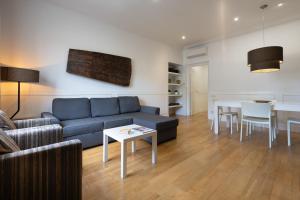 Posezení v ubytování Enjoybcn Coliseum Apartments