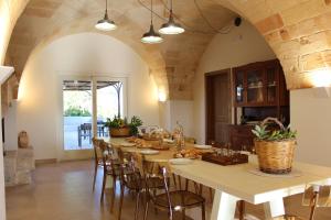 Khu vực ghế ngồi tại Agriturismo Lovetere