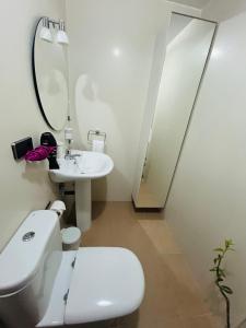 Ванная комната в Apartamento cerca Playa de Aguadulce