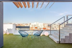 Balcone o terrazza di Java - 3 bedroom and shared pool in Almagro
