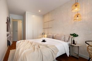 Letto o letti in una camera di Java - 3 bedroom and shared pool in Almagro