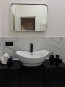 Koupelna v ubytování Qt suite & luxury