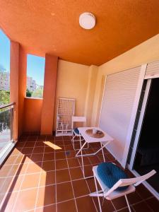 Балкон или терраса в Apartamento cerca Playa de Aguadulce