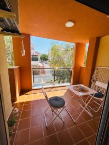Балкон или терраса в Apartamento cerca Playa de Aguadulce