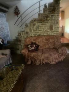 Posezení v ubytování Sany house