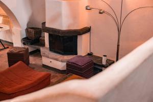 Χώρος καθιστικού στο Dream Villa with Pool in Chianti