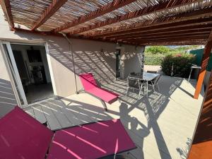 Μπαλκόνι ή βεράντα στο villa Morgane