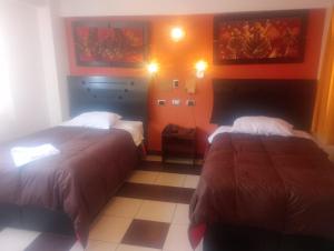 Letto o letti in una camera di Hotel Cusco Museo