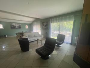 Posezení v ubytování Le gîte du pré en Avignon