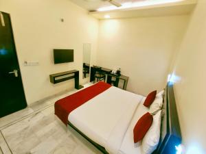 TV a/nebo společenská místnost v ubytování Hotel Sun Grand