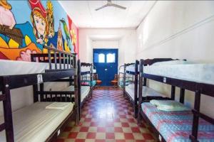 Postel nebo postele na pokoji v ubytování White Rabbit Hostal + 13 fotografií