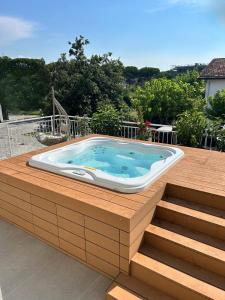 Balkón nebo terasa v ubytování Anastasi Hotel e Residence