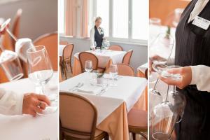 Hotel Tritone餐厅或其他用餐的地方