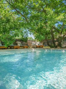 Bazén v ubytování Lodges en Provence - Ecogîtes & Restaurant insolites nebo v jeho okolí