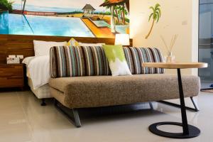 Area soggiorno di BeautyFlower Cottage