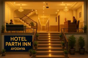 Um certificado, prémio, placa ou documento mostrado em Hotel Parth Inn by IQ Hotels-Best Hotel Near Ram Mandir Ayodhya