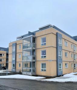 Bygningen som lejligheden ligger i