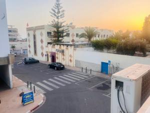 Το κτήριο όπου στεγάζεται  το διαμέρισμα