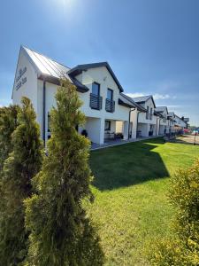 Bygningen som feriehuset ligger i