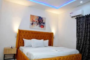Postel nebo postele na pokoji v ubytování Hotel Padelia & apartment