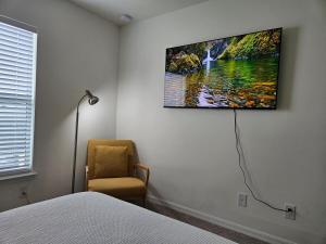 Μια τηλεόραση ή/και κέντρο ψυχαγωγίας στο Villa Paz