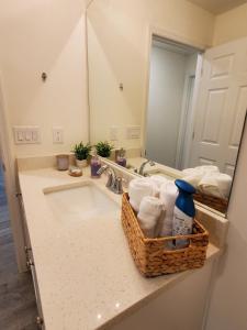 Ένα μπάνιο στο Villa Paz