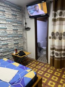 TV a/nebo společenská místnost v ubytování Residence Ascension