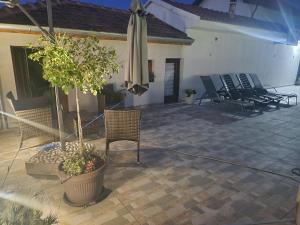 Patio nebo venkovní prostory v ubytování Apartman Bukulja