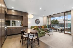ครัวหรือมุมครัวของ Boutique Beau in Wynyard Quarter