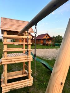 Herní místnost nebo prostor pro děti v ubytování Siedlisko u Agi