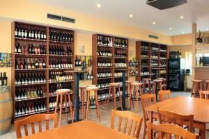 Nápoje v ubytování Wine Pension Prague