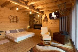 Katil atau katil-katil dalam bilik di Albergo Moderno & Spa +100 gambar