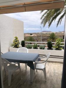 Un balcón o terraza en Primavera sunset